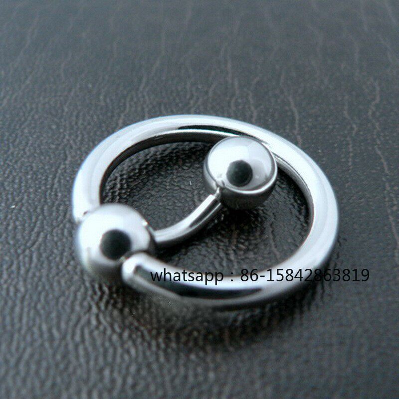 Body Jewelry Titanium - Pferdeaugen-Ring PA-Ring Sexy Piercing Körperschmuck Titan-Stahl