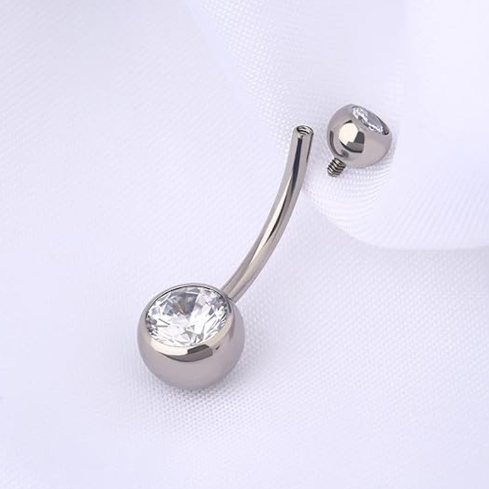 Body Jewelry Titanium - Hohe Qualität Titan Material Bauchnabel Ringe