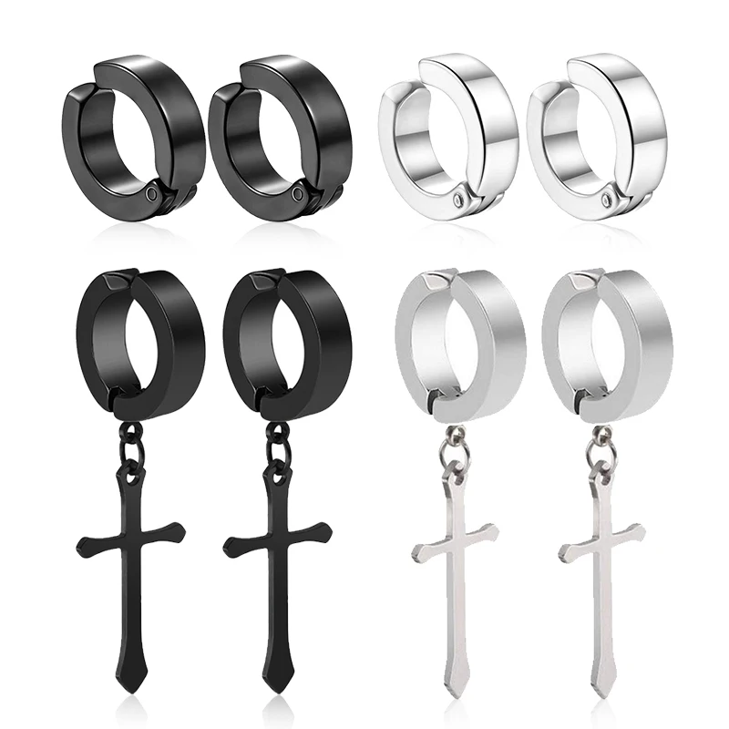 Body Jewelry Titanium - 1/6 Paare keine Piercing Ohrringe Titan