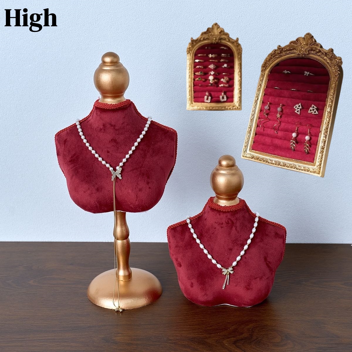 Body Jewelry Display Ideas - Halskette Display Büste Ständer Grace Schmuck
