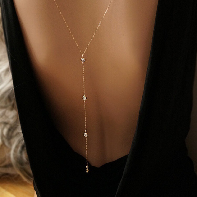 Neue Strass Sexy frauen Zurück – Body Jewelry Rhinestone Bewertung und Preis