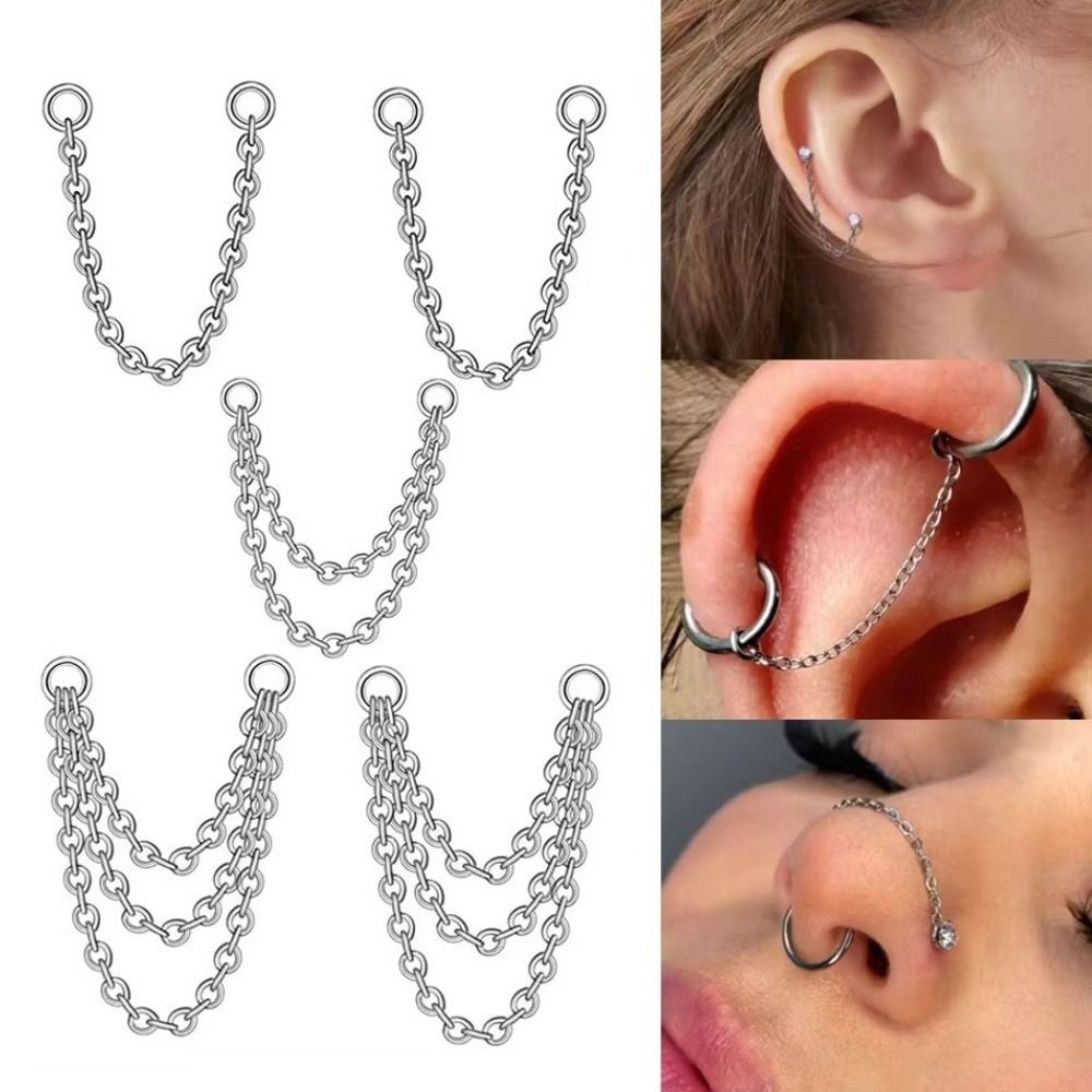 Modische Titan-Nasenkette Dopp – Body Jewelry Titanium Bewertung und Preis