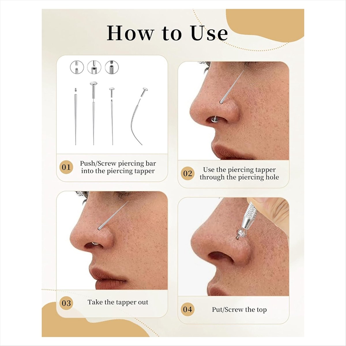 Piercing Taper Ball Grabber To – Body Jewelry Changing Kit Bewertung und Preis