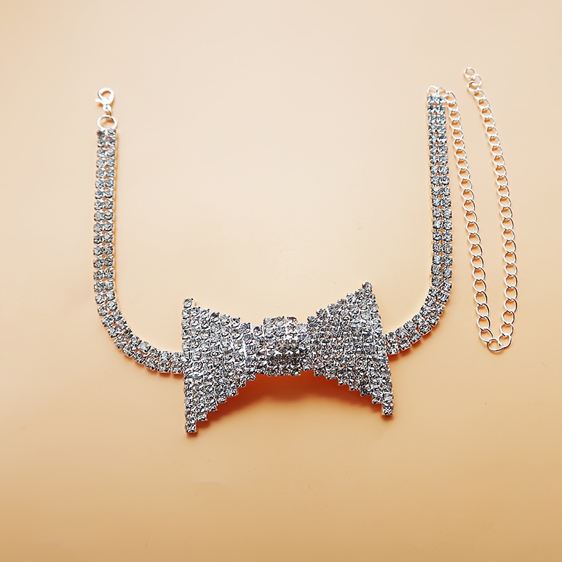 Exquisite elegante Strass Boge – Body Jewelry Rhinestone Bewertung und Preis