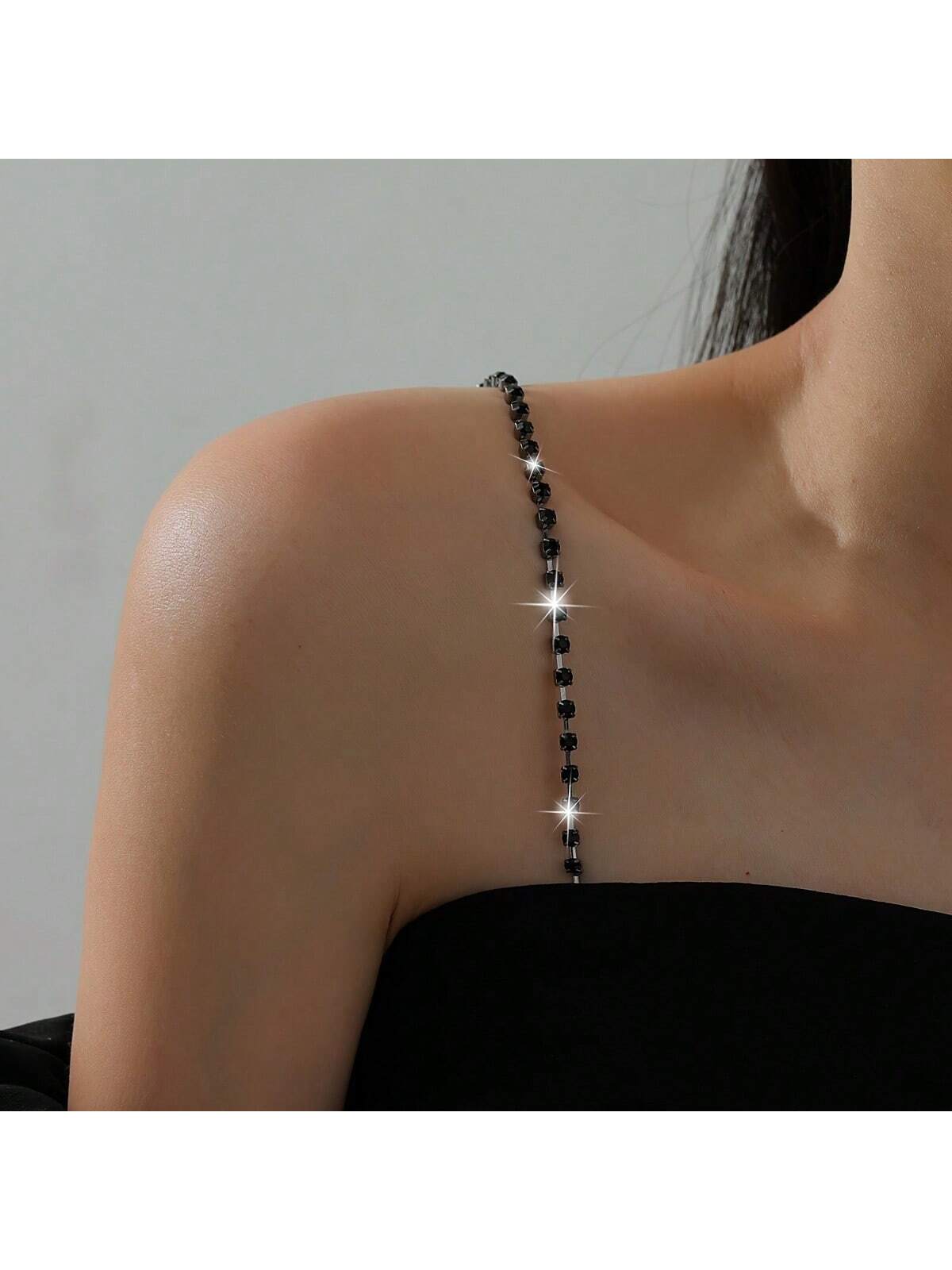 Elegante, verstellbare BH-Träg – Body Jewelry Rhinestone Bewertung und Preis