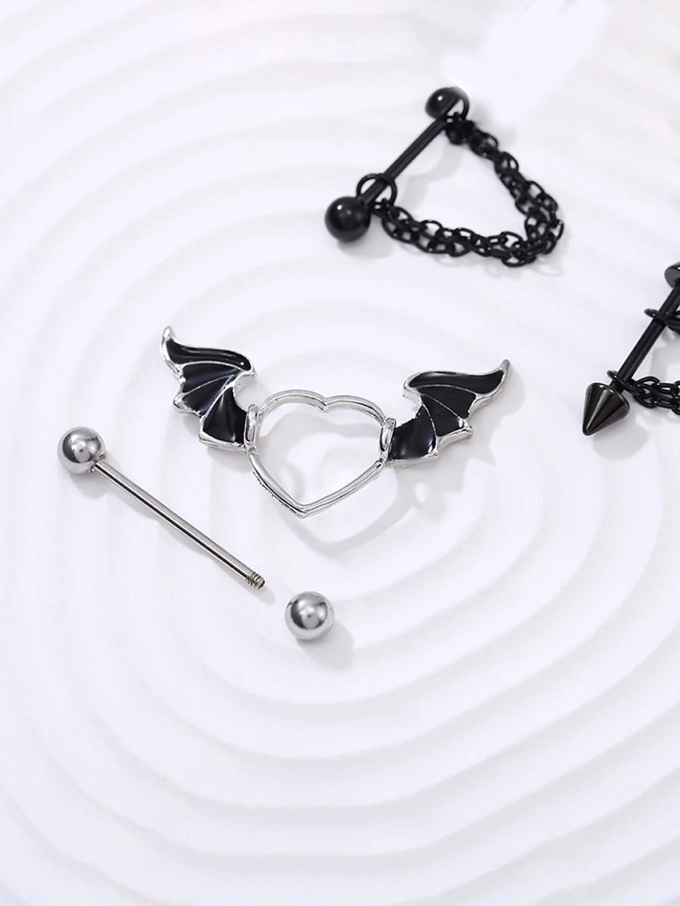 2 Stück Edelstahl 14G Black An – Body Jewelry Changing Kit Bewertung und Preis