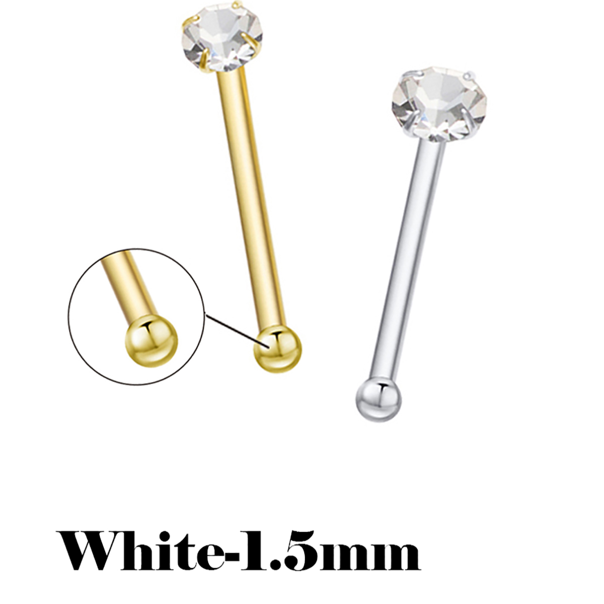 Nasenstecker aus 925er-Sterlin – Body Jewelry La Bewertung und Preis