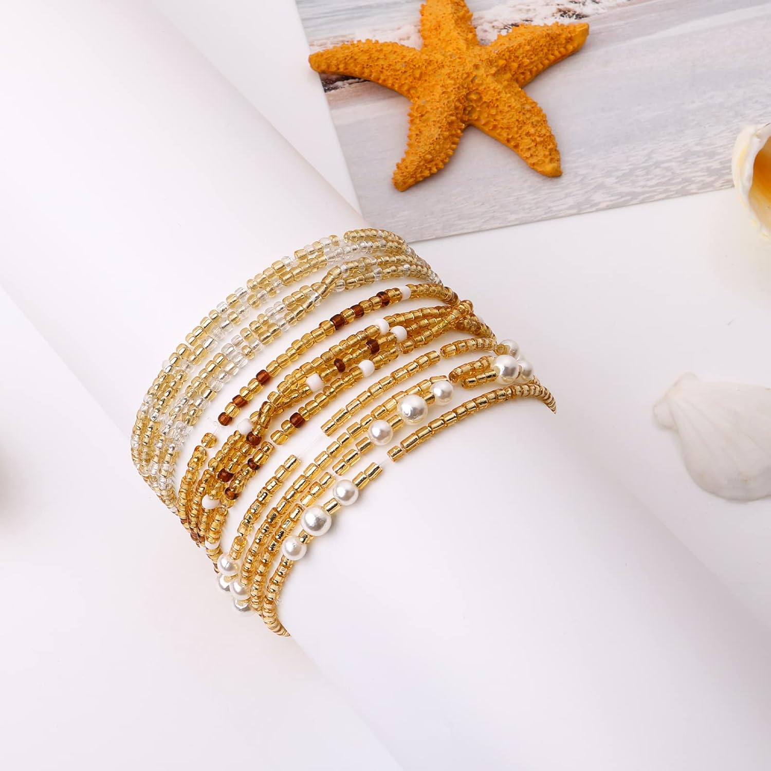 Taillenperlen für Frauen, Bauc – Body Jewelry Women Bewertung und Preis