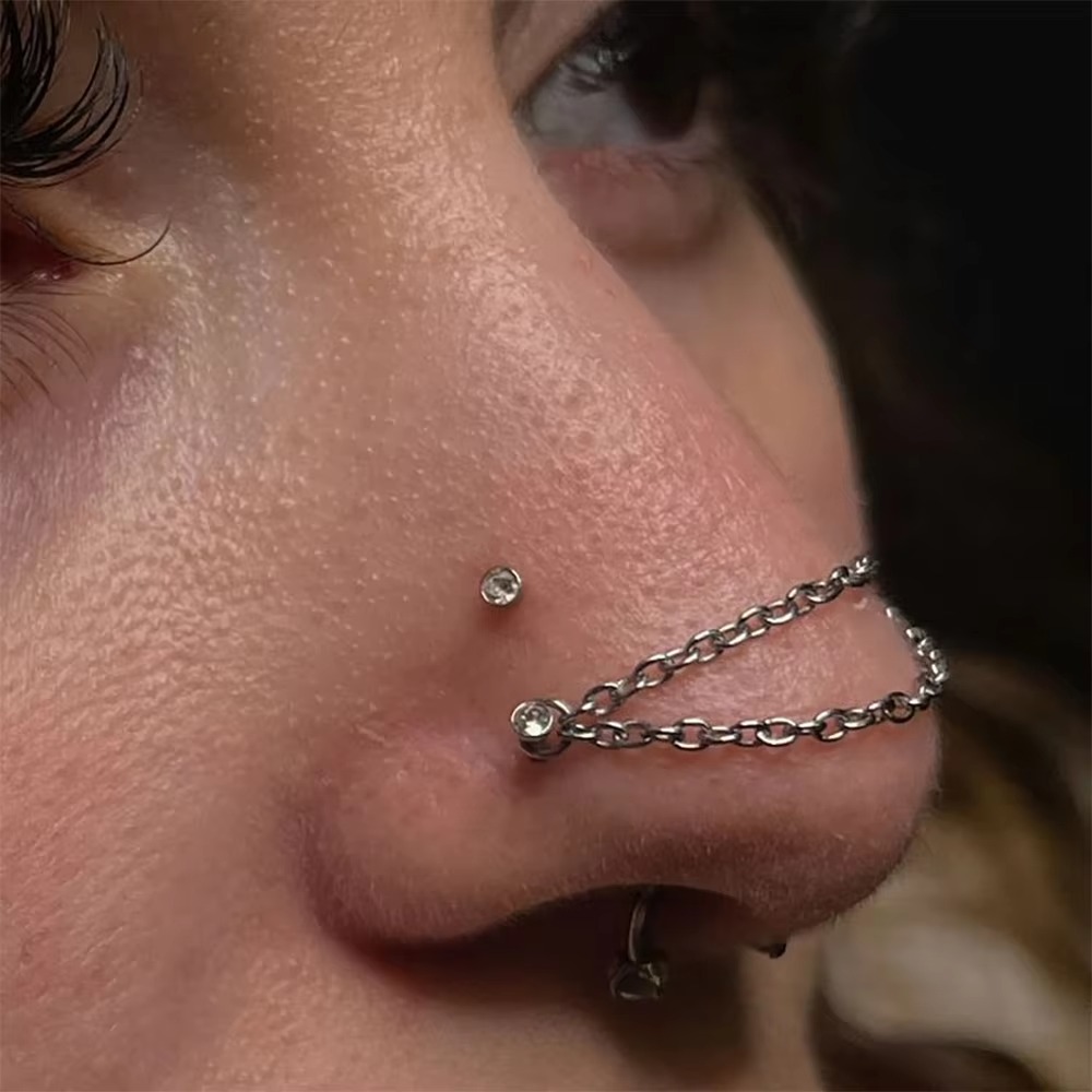 Modische Titan-Nasenketten, Do – Body Jewelry Titanium Bewertung und Preis