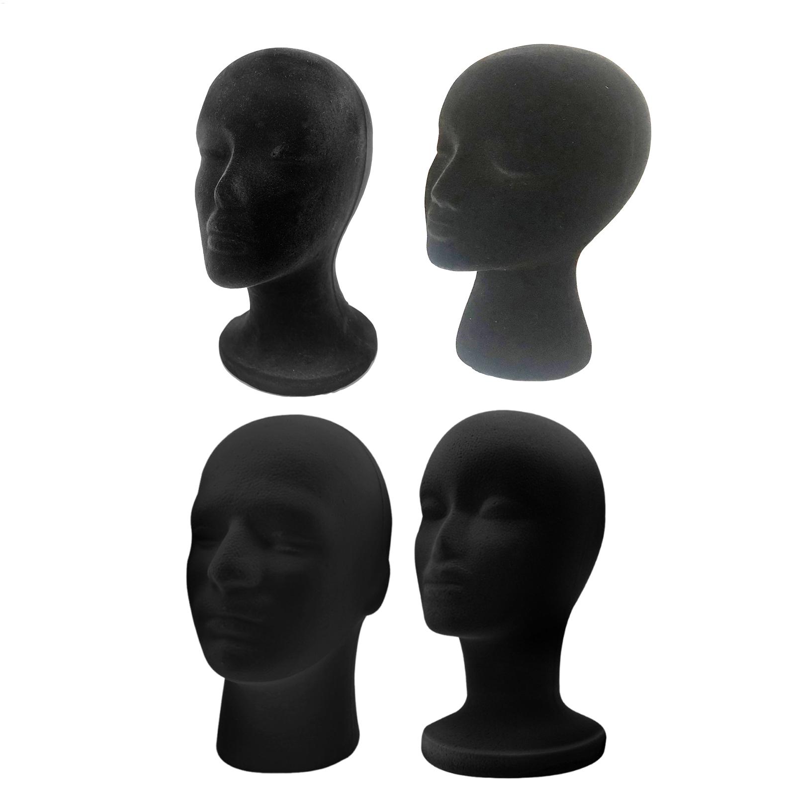 Schwarz Mannequin Kopf Schaum  – Body Jewelry Display Ideas Bewertung und Preis
