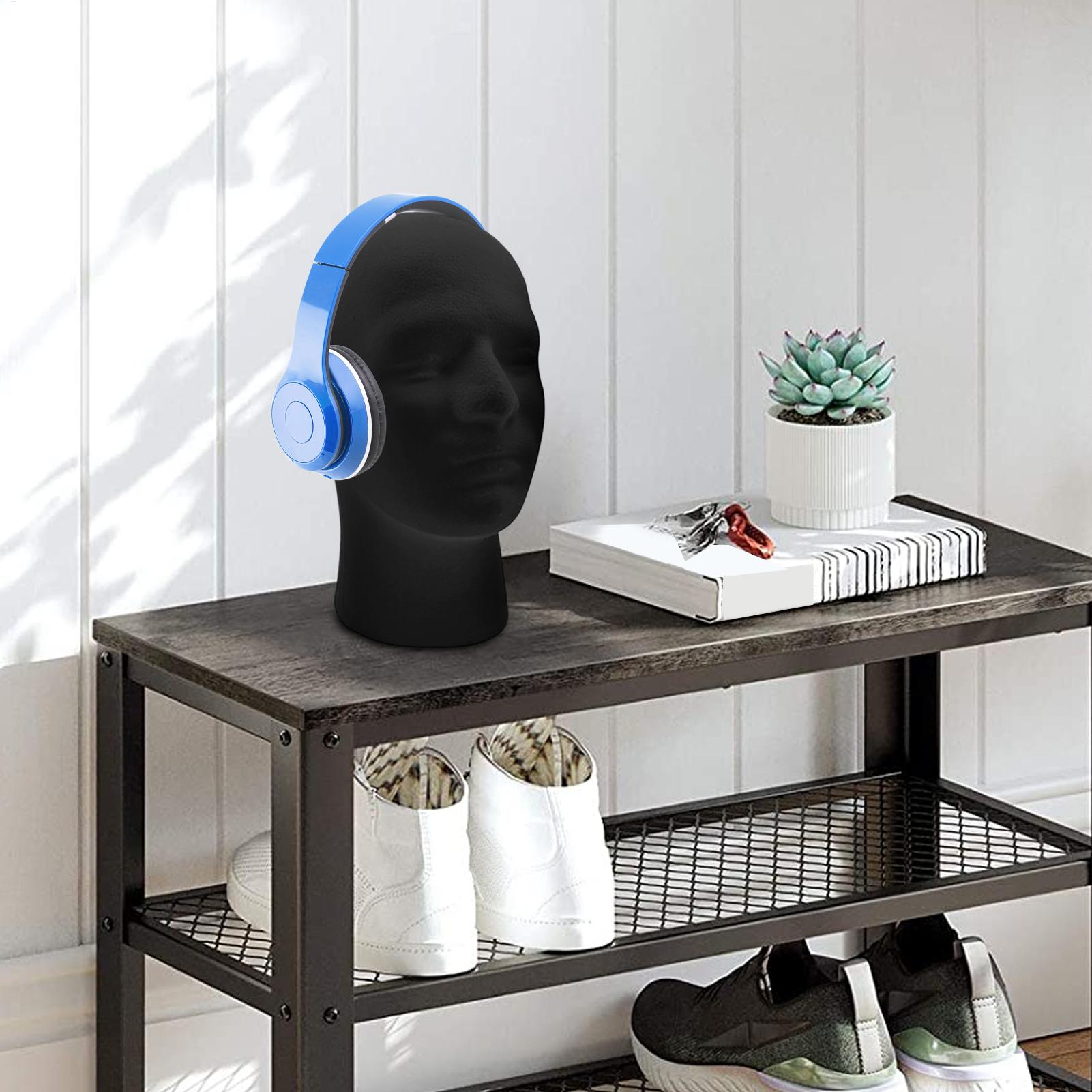 Schwarz Mannequin Kopf Schaum  – Body Jewelry Display Ideas Bewertung und Preis